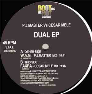 P.J. Master Vs Cesar Mele - Dual EP