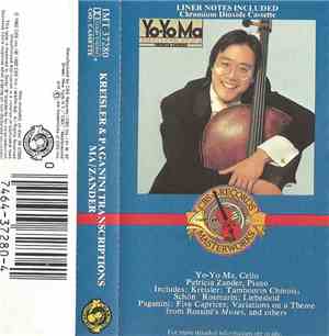 Yo-Yo Ma, Patricia Zander - Kreisler & Paganini Transcriptions
