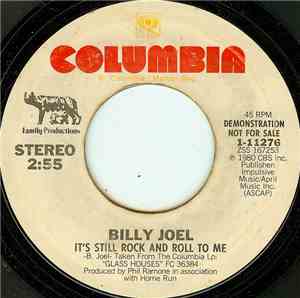Billy Joel - It's Still Rock And Roll To Me