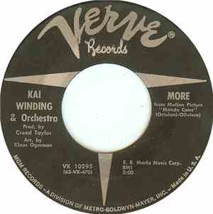 Kai Winding & Orchestra - More / Comin' Home Baby
