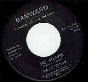 Nancy Preston - I Got A Right / The Answer