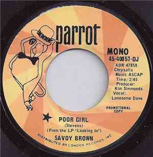 Savoy Brown - Poor Girl