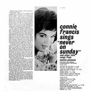 Connie Francis - Never On Sunday