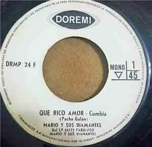 Mario Y Sus Diamantes - Que Rico Amor / El Grillo