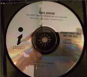 Sass Jordan - You Don't Have To Remind Me