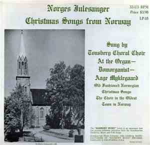 Tönsberg Choral Choir - Christmas Songs From Norway