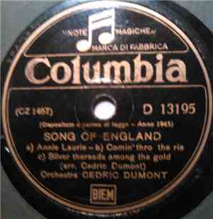 Orchestra Cedric Dumont - Song Of England / Candlelight Waltz