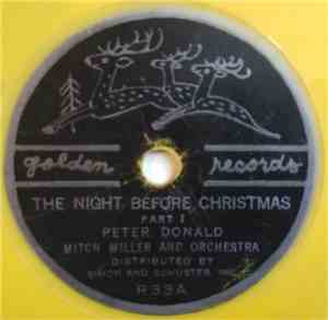 Peter Donald , Mitch Miller And Orchestra - The Night Before Christmas