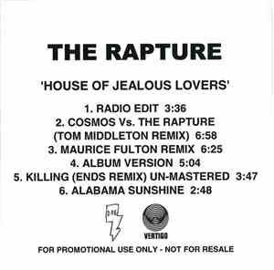 The Rapture - House Of Jealous Lovers