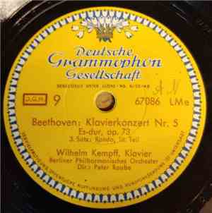 Beethoven, Wilhelm Kempff - Klavierkonzert Nr. 5
