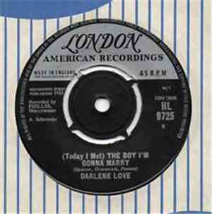 Darlene Love - (Today I Met) The Boy I'm Gonna Marry