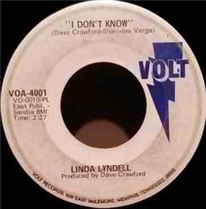 Linda Lyndell -  I Don't Know/ I Don't Know