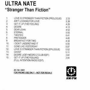 Ultra Naté - Stranger Than Fiction