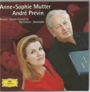 Anne-Sophie Mutter, André Previn, Bernstein - Previn • Violin Concerto / Be ...