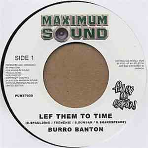 Burro Banton - Left Them To Time