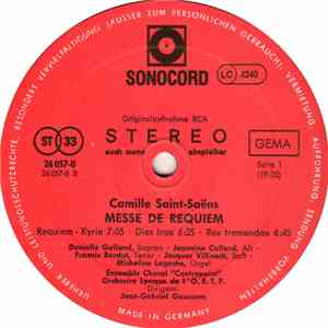 Camille Saint-Saëns, Danielle Galland, Jeannine Collard, Francis Bardot, Ja ...