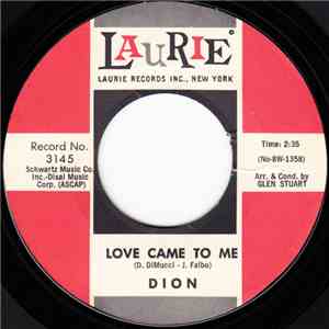 Dion  - Love Came To Me