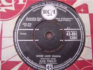Elvis Presley With The Jordanaires - Good Luck Charm