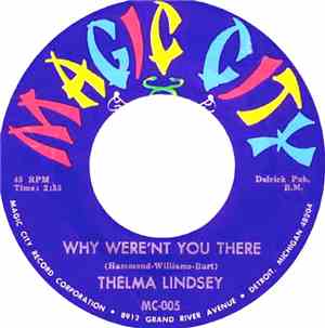Thelma Lindsey - Why Weren't You There / Prepared To Love You