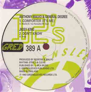 Anthony Malvo & General Degree / Jigsy King / Grindsman / Redrose & Malvo C ...