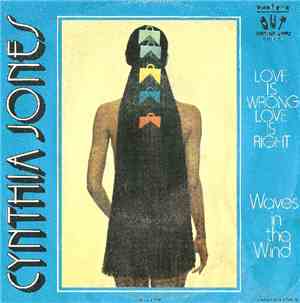 Cynthia Jones - Love Is Right, Love Is Wrong