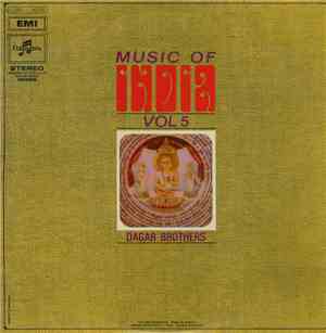 Dagar Brothers  - Music Of India, Vol. 5 - Dagar Brothers