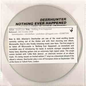 Deerhunter - Nothing Ever Happened