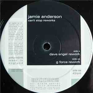 Jamie Anderson - Can't Stop Reworks
