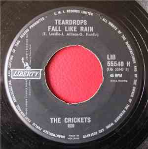The Crickets  - Teardrops Fall Like Rain / My Little Girl