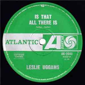 Leslie Uggams - Is That All That There Is / Any Old Time Of The Day