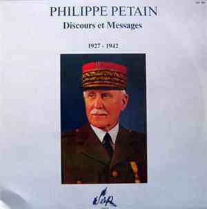 Philippe Pétain - Discours Et Messages 1927-1942