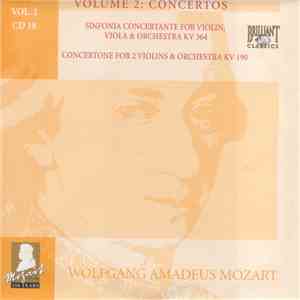 Wolfgang Amadeus Mozart - Sinfonia Concertante For Violin, Viola & Orchestr ...
