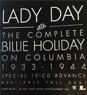 Billie Holiday - Lady Day: The Complete Billie Holiday On Columbia 1933-194 ...