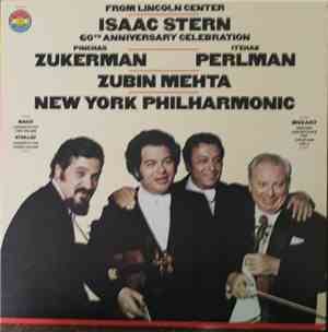 Isaac Stern, Pinchas Zukerman, Itzhak Perlman, Zubin Mehta, New York Philha ...