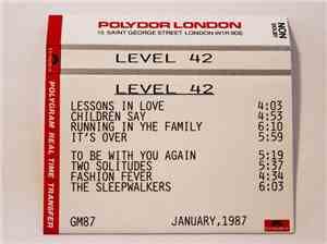 Level 42 - Running In The Family