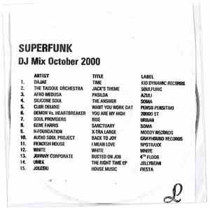 Superfunk - DJ Mix October 2000