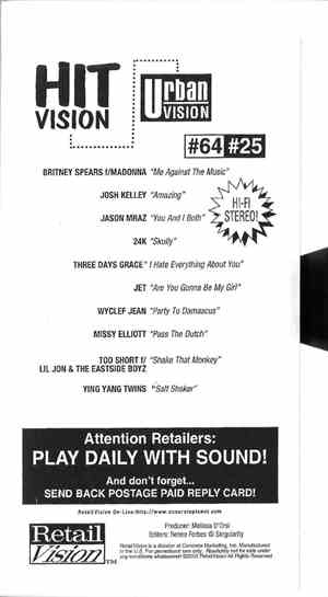 Various - Retail Vision (Hit Vision #64 Urban Vision #25)