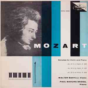 Walter Barylli, Paul Badura-Skoda, Mozart - Sonatas For Violin And Piano: N ...