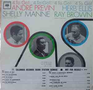 André Previn / Herb Ellis / Shelly Manne / Ray Brown - 4 To Go!
