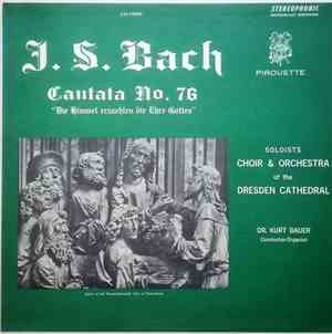 J. S. Bach, Soloists Choir & Orchestra Of The Dresden Cathedral, Dr. Kurt B ...