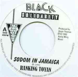 Ranking Toyan - Sodom In Jamaica