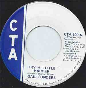 Gail Sonders - Try A Little Harder