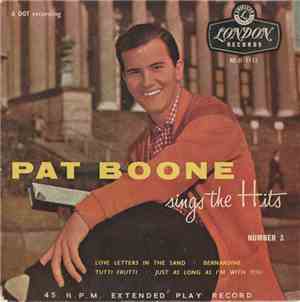 Pat Boone - Sings The Hits Number 3