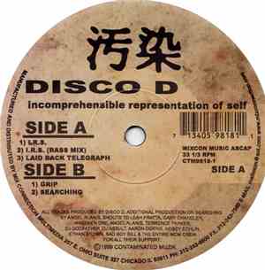 Disco D - Incomprehensible Representation Of Self