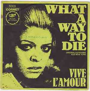 Jos Richards, The Jay Five - What A Way To Die/Vive L'Amour