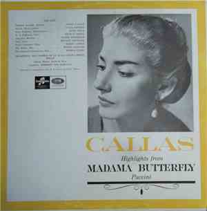 Puccini, Callas - Highlights From Madama Butterfly