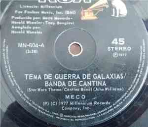 Meco - Tema De Guerra De Galaxias / Banda De Cantina