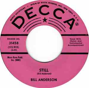 Bill Anderson  - Still
