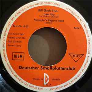 Bill Grah Trio - Tiger Rag