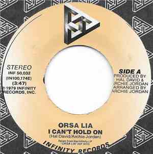 Orsa Lia - I Can't Hold On